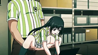Long-Haired Hentai MILFs After a Workday