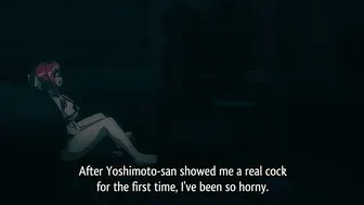 Red-Haired Japanese Married Woman in Hentai