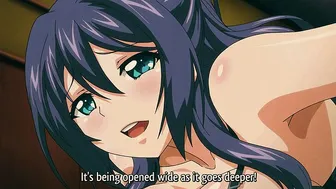 Hentai Café Owner and Friends in Animated Group Scene
