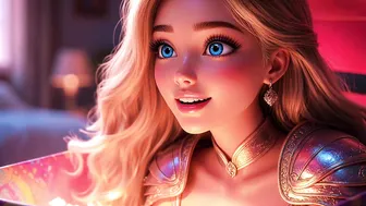 AI-Generated Cartoon of First Doll Encounter at 18