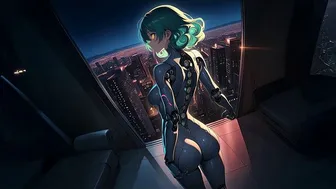 Sci-Fi Animation Featuring Mrs. Stone as Cyborg