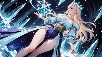 Dreamy Ice Queen Fantasy in Crystal Hall