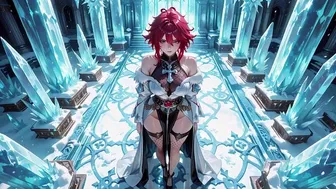 Red-Haired Sorceress in the Crystal Hall