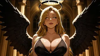 Blonde Angel in HD Cartoon Missionary Scene