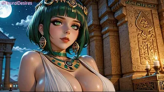 Egyptian Queen Cleopatra in Hentai Video