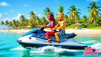 Moranguete Animated Jet Ski Bikini Scene