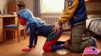 Anime Hentai Animation of a College Girl