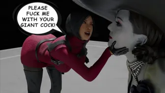 Resident Evil Hentai Parody Featuring Ada Wong