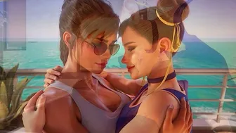 AI-Generated Hentai with Lara Croft and Chun Li