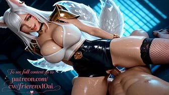 3D Hentai Ahri from League of Legends at Age 20