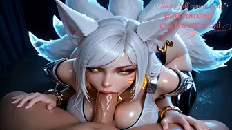 3D Hentai Animation of Ahri from League of Legends