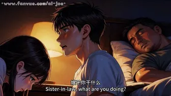 Sister-in-Law Encounter in Brother's Presence - AI Hentai