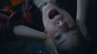 Octavia Red Alien Parasite Transformation Scene