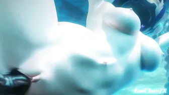 Juno from Overwatch in 3D Blender Animation