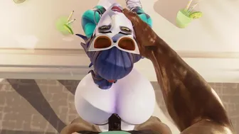 Overwatch Gamer Compilation in Cartoon Style