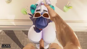 Widowmaker French Vacations 3D Overwatch Animation