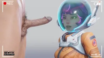 3D Animated Juno from Overwatch at 60fps