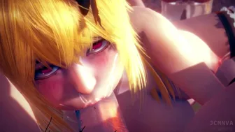 Fox Maid in Futanari Mansion 3D Animation