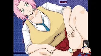 All Sakura Scenes in Busty Ninjas Part 4