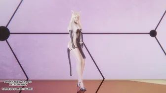 Ahri Performs Kpop Dance to Hyo Min Nice Body
