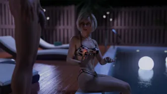 Horny Stepbro and Stepsis in Midnight Paradise