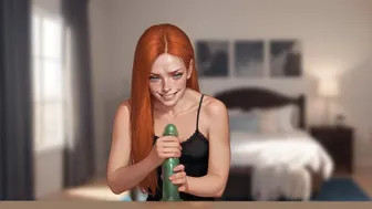 My Redhead Wife Trying Rough Deepthroat
