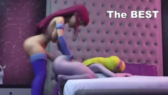 Starfire and Her Missionary Friend