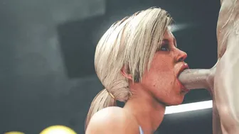 Cassie Cage from Mortal Kombat in the Gym