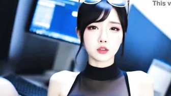 Korean Secretary Gets Naughty with Her Boss